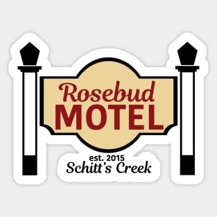 Rosebud Motel Schitts Creek Sticker